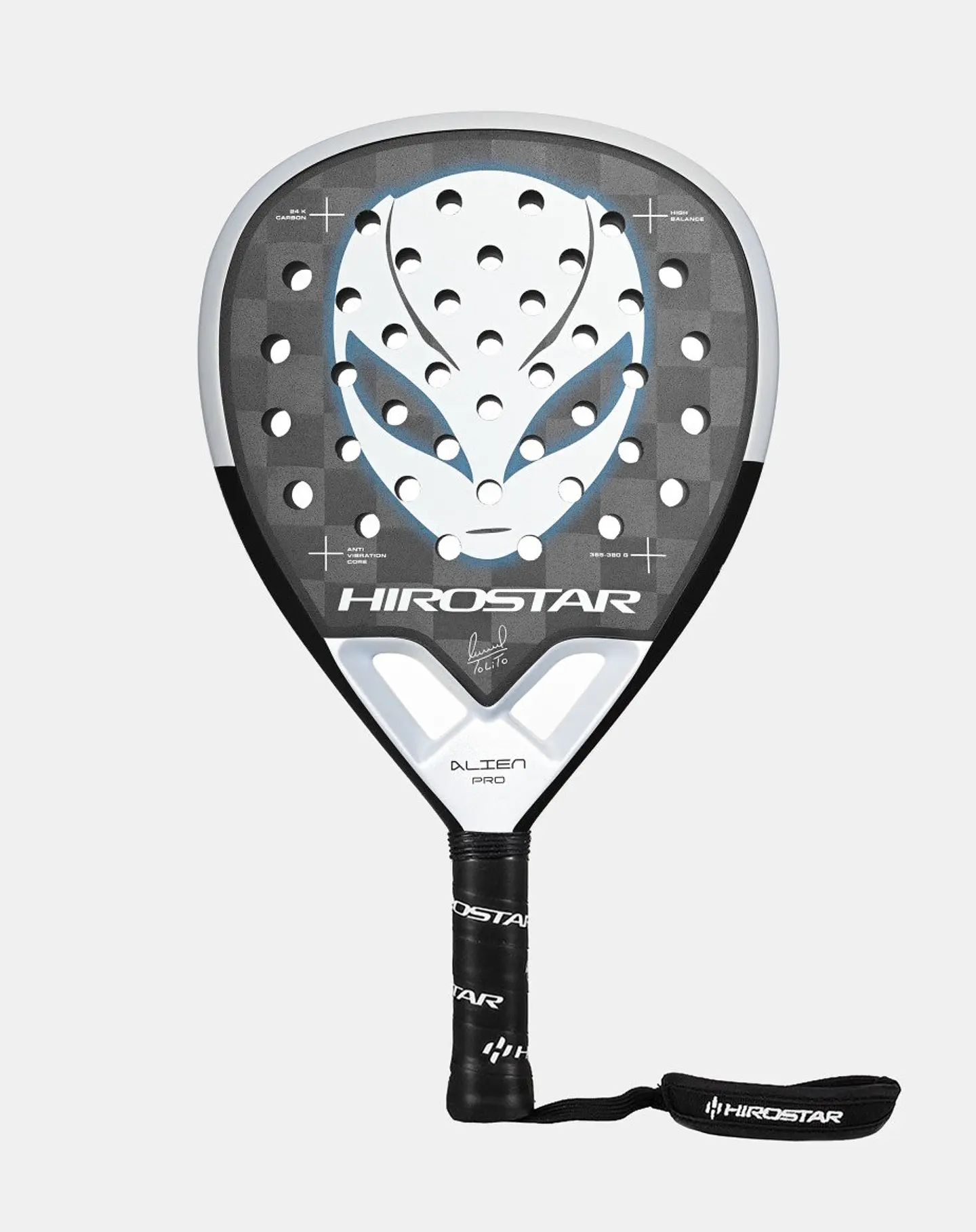 Pala de pádel Hirostar Alien Pro Tolito Aguirre 2025 5