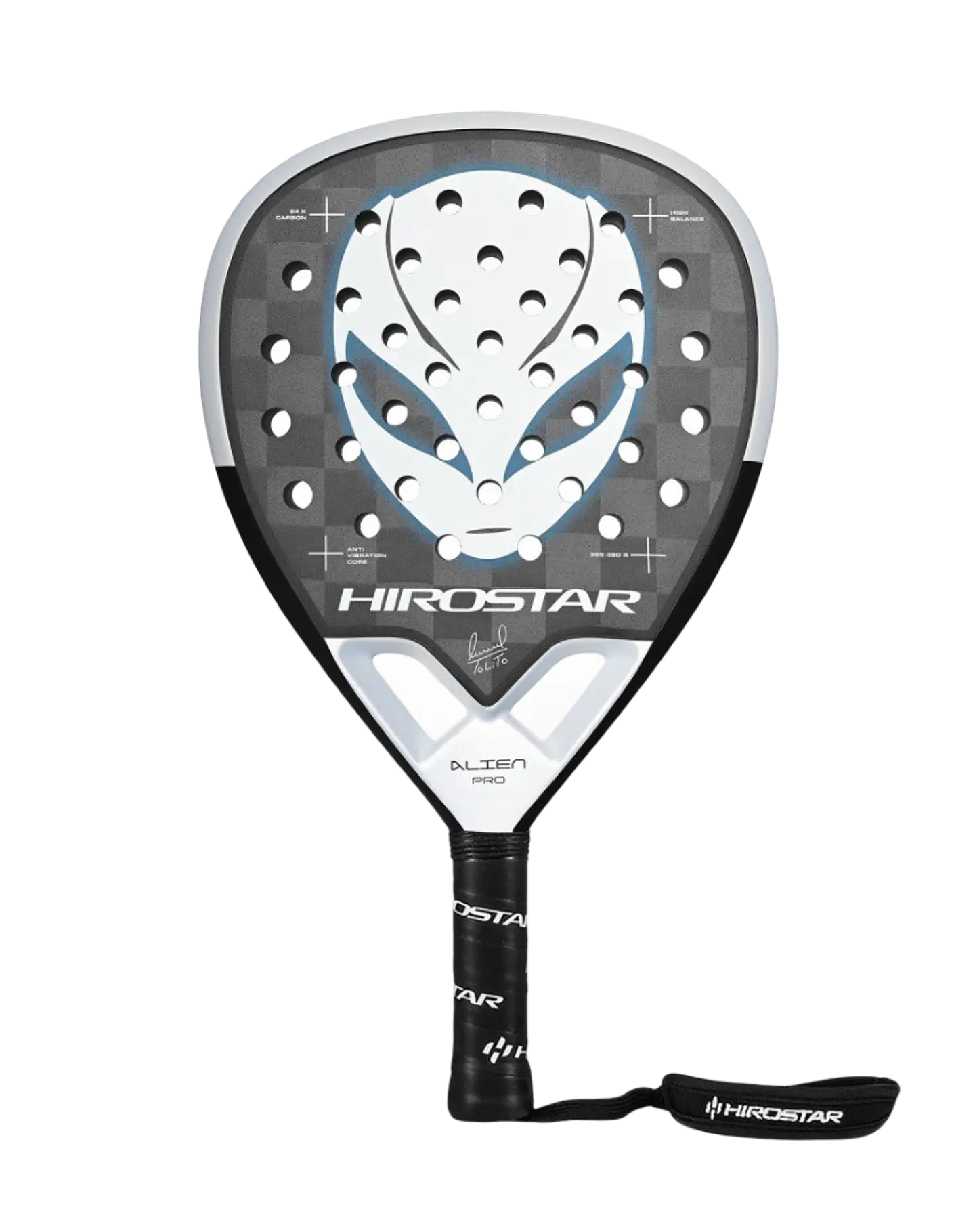 Pala de pádel Hirostar Alien Pro Tolito Aguirre 2025 1