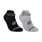 Calcetin Bullpadel BP25PR W Gris Negro (PACK 2UND) - Miniatura 1