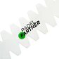 Protector pala de pádel Padel Partner Dentado Transparente - Miniatura 3