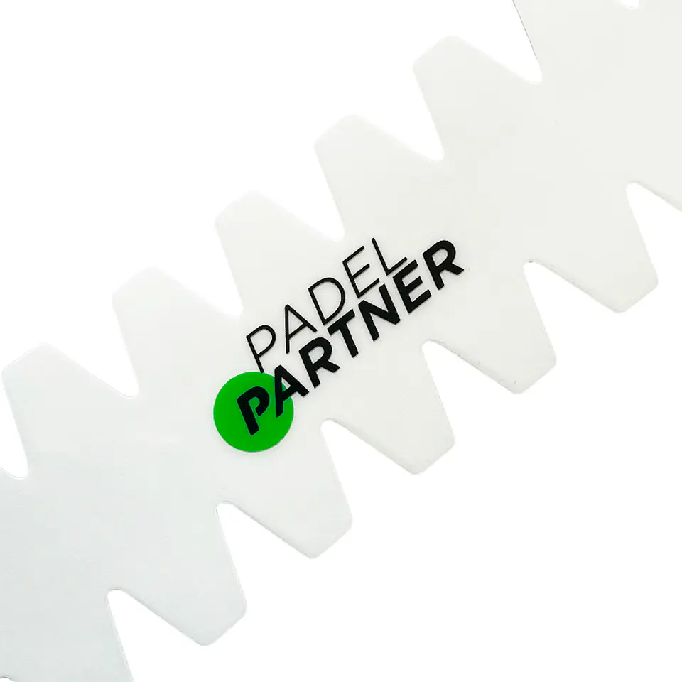 Protector pala de pádel Padel Partner Dentado Transparente 3