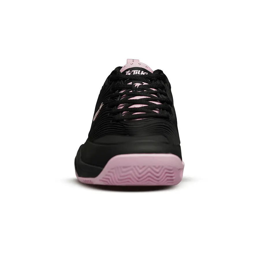 Zapatilla Tilki Ortak Tilki Lehinde Negro Rosado M25W 4