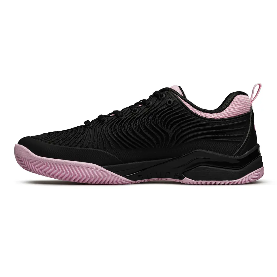 Zapatilla Tilki Ortak Tilki Lehinde Negro Rosado M25W 3