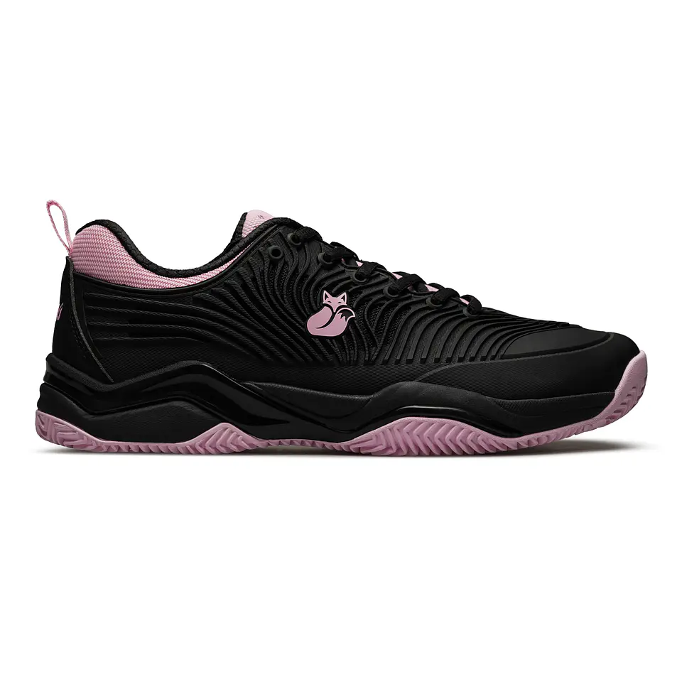 Zapatilla Tilki Ortak Tilki Lehinde Negro Rosado M25W 1