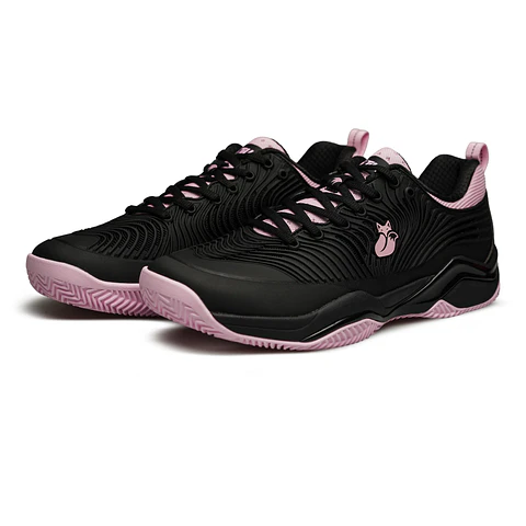 Zapatilla Tilki Ortak Tilki Lehinde Negro Rosado M25W