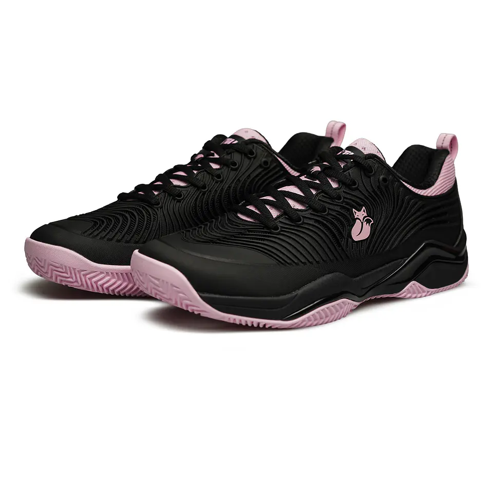 Zapatilla Tilki Ortak Tilki Lehinde Negro Rosado M25W 2