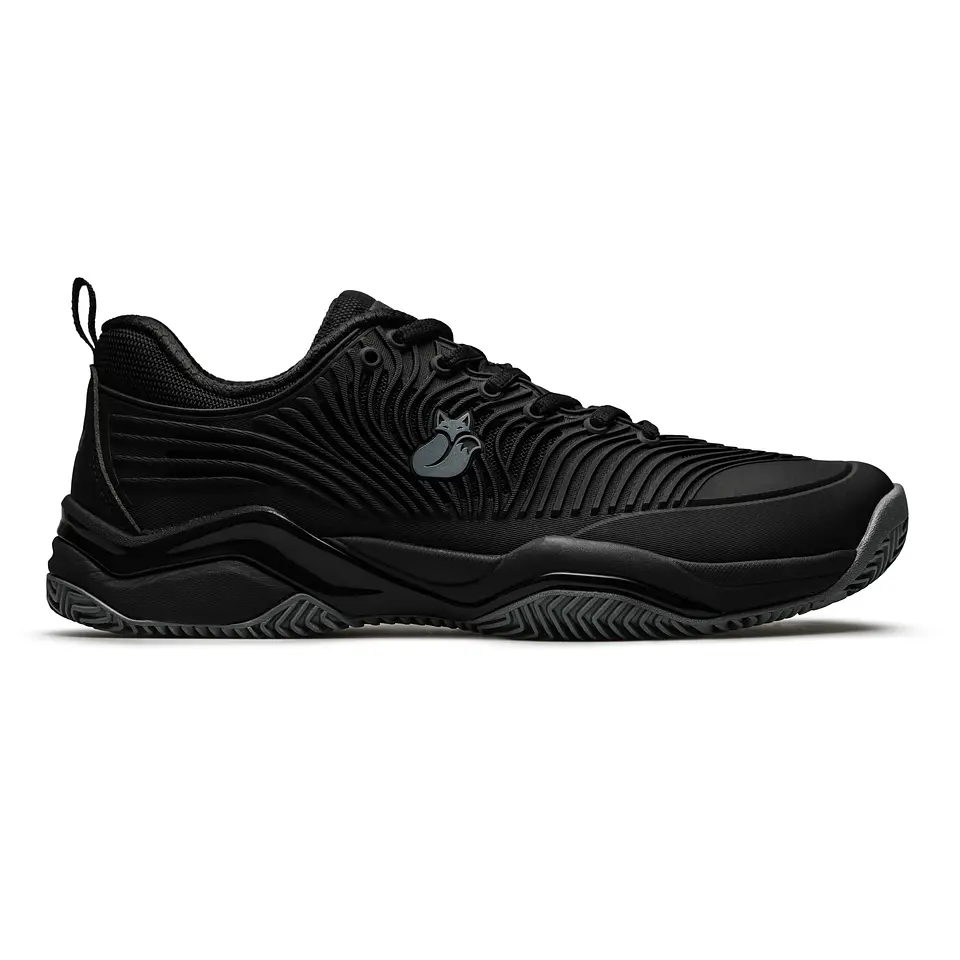 Zapatilla Tilki Ortak Tilki Negro Gris 1