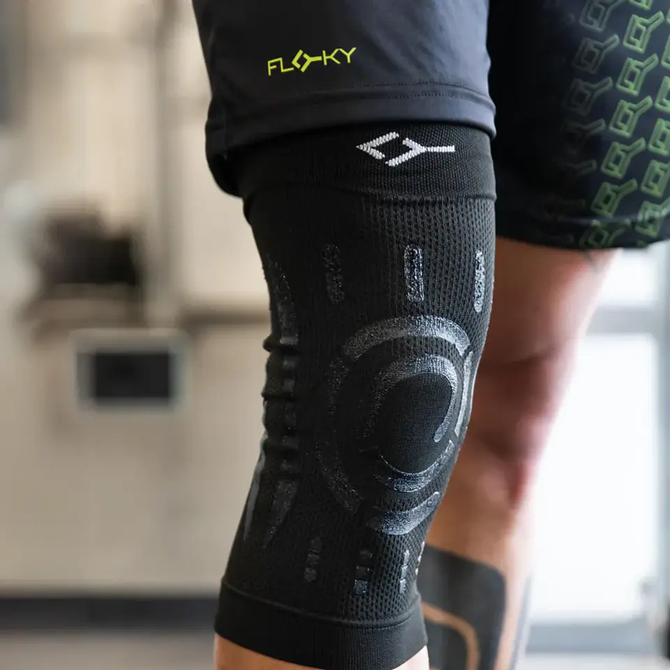 Floky Rodillera Knee Support Black 7
