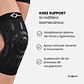 Floky Rodillera Knee Support Black - Miniatura 8