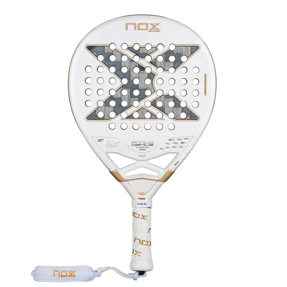 Pala de pádel Nox AT10 Genius 12k Alum Xtrem by Agustin Tapia 2026 1