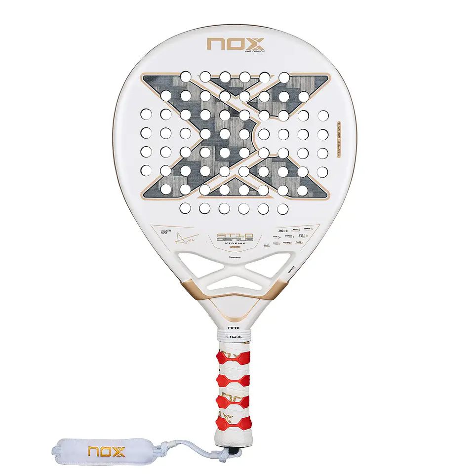 Pala de pádel Nox AT10 Genius 12k Alum Xtrem by Agustin Tapia 2026 3