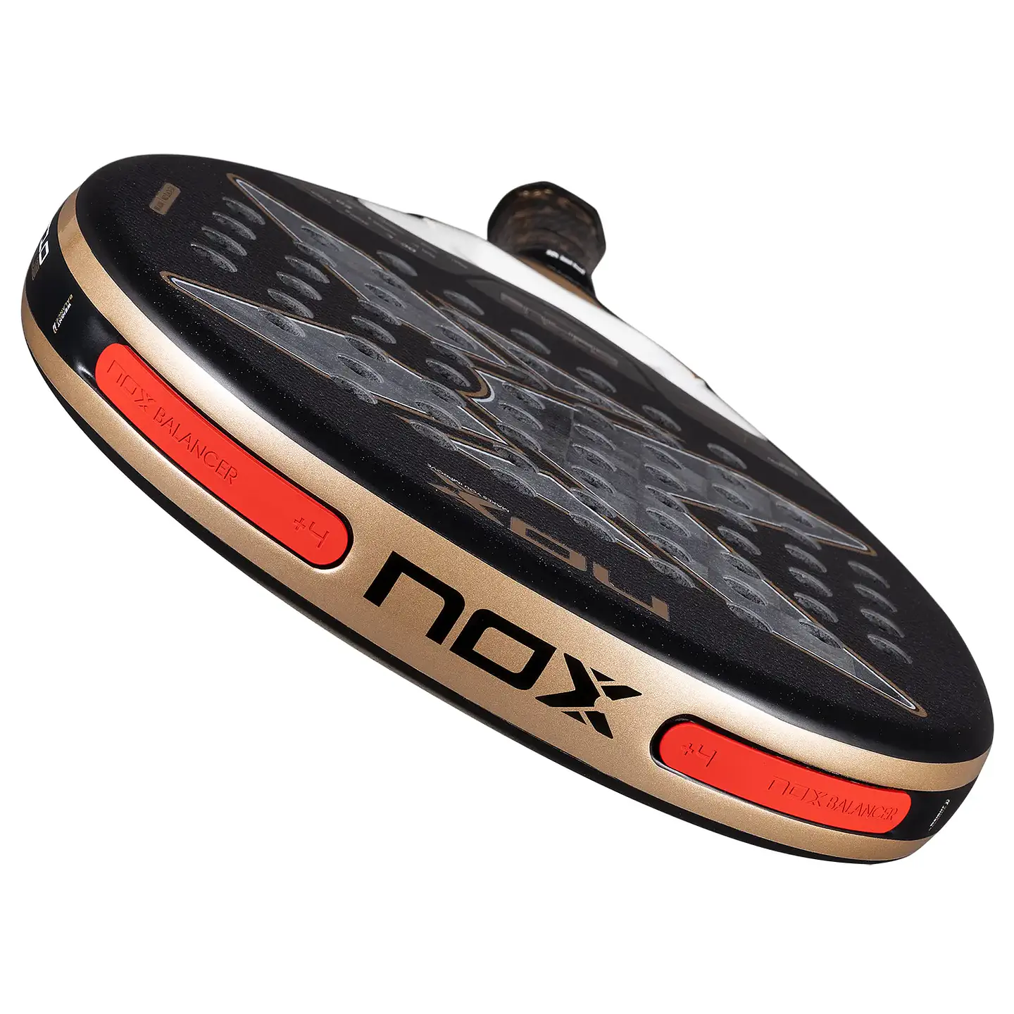 Pala de pádel Nox AT10 Luxury Genius 18k Alum by Agustin Tapia 2026 8