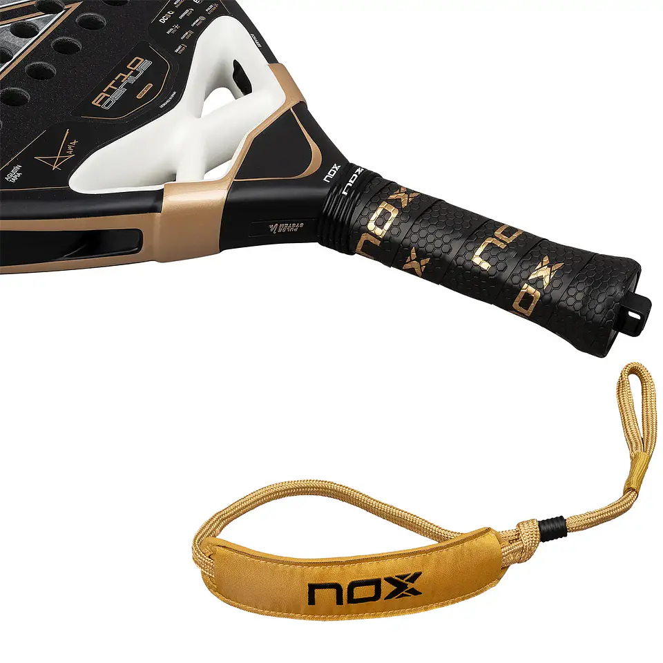 Pala de pádel Nox AT10 Luxury Genius 18k Alum by Agustin Tapia 2026 9
