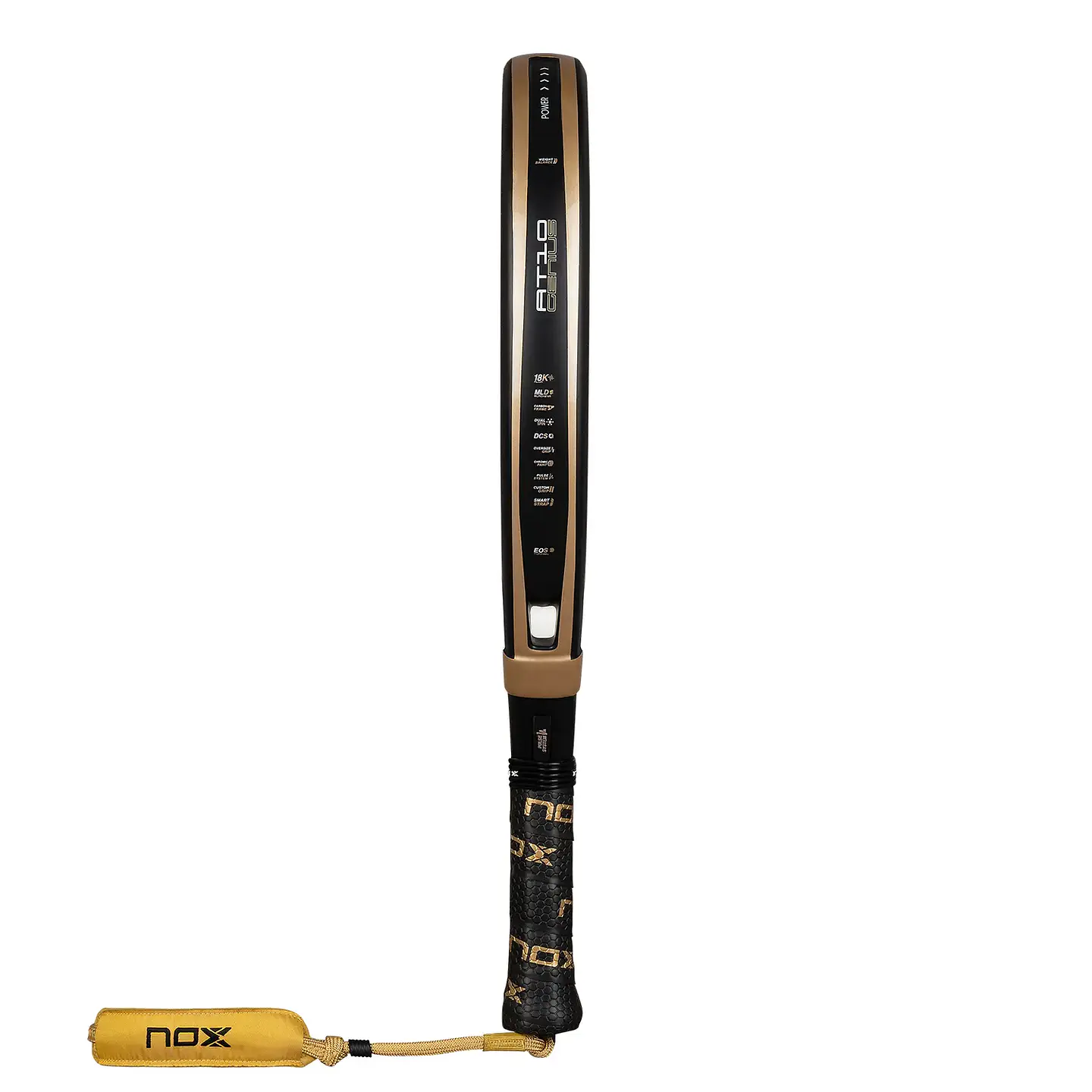Pala de pádel Nox AT10 Luxury Genius 18k Alum by Agustin Tapia 2026 10