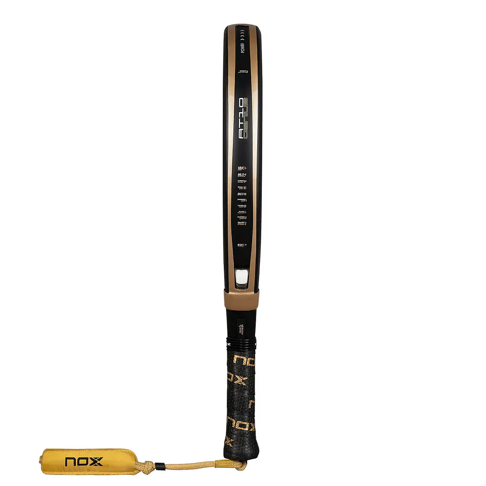 Pala de pádel Nox AT10 Luxury Genius 18k Alum by Agustin Tapia 2026 10