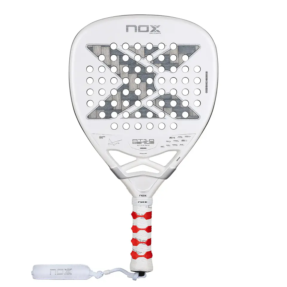 Pala de pádel Nox AT10 Genius Attack 12k Alum Xtreme by Agustin Tapia 2026 4