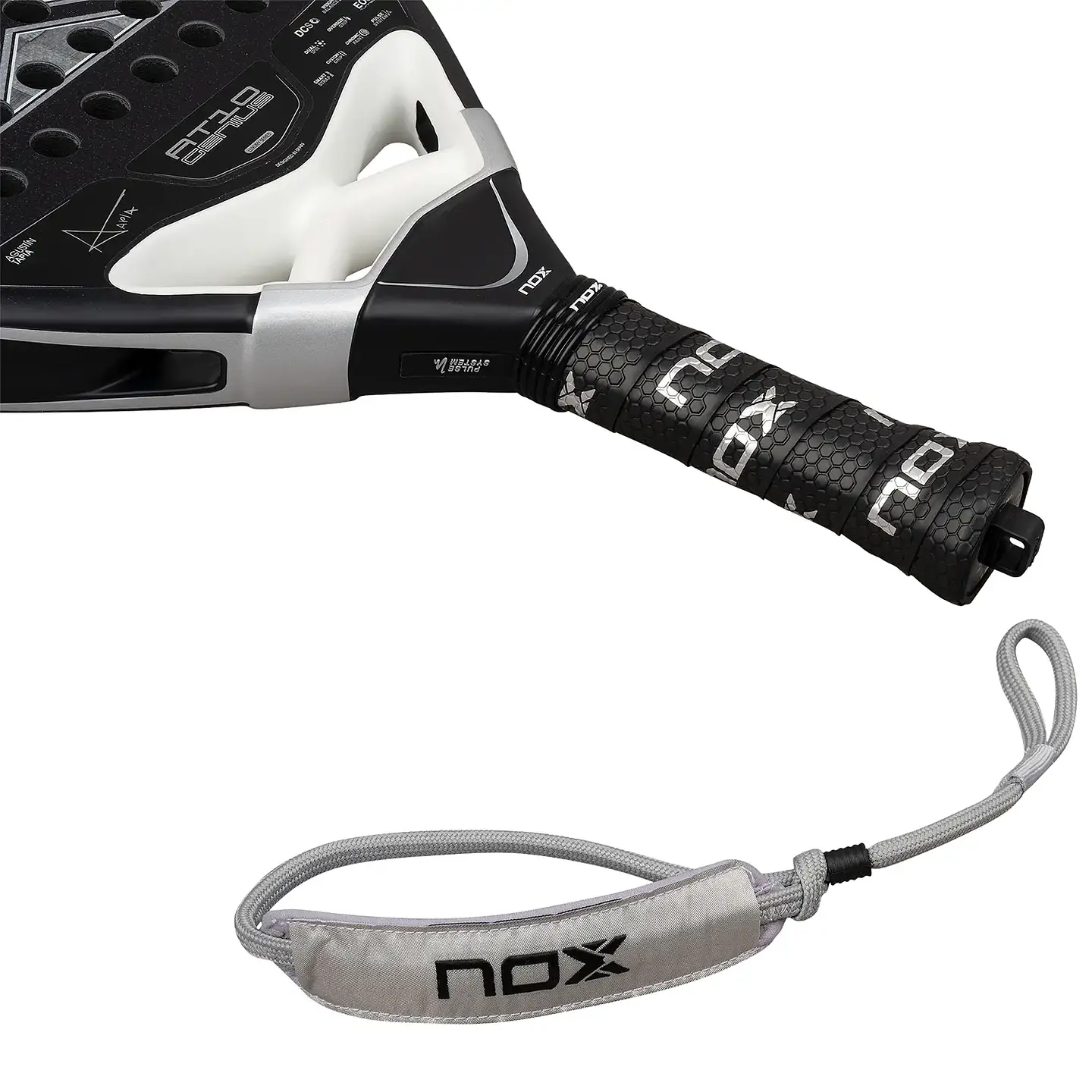 Pala de pádel Nox AT10 Luxury Genius Attack 18k Alum by Agustin Tapia 2026 10