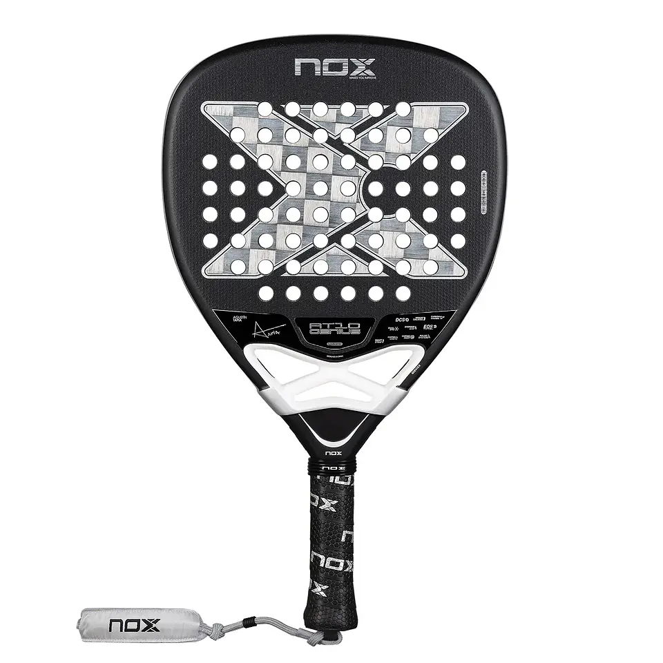 Pala de pádel Nox AT10 Luxury Genius Attack 18k Alum by Agustin Tapia 2026 1