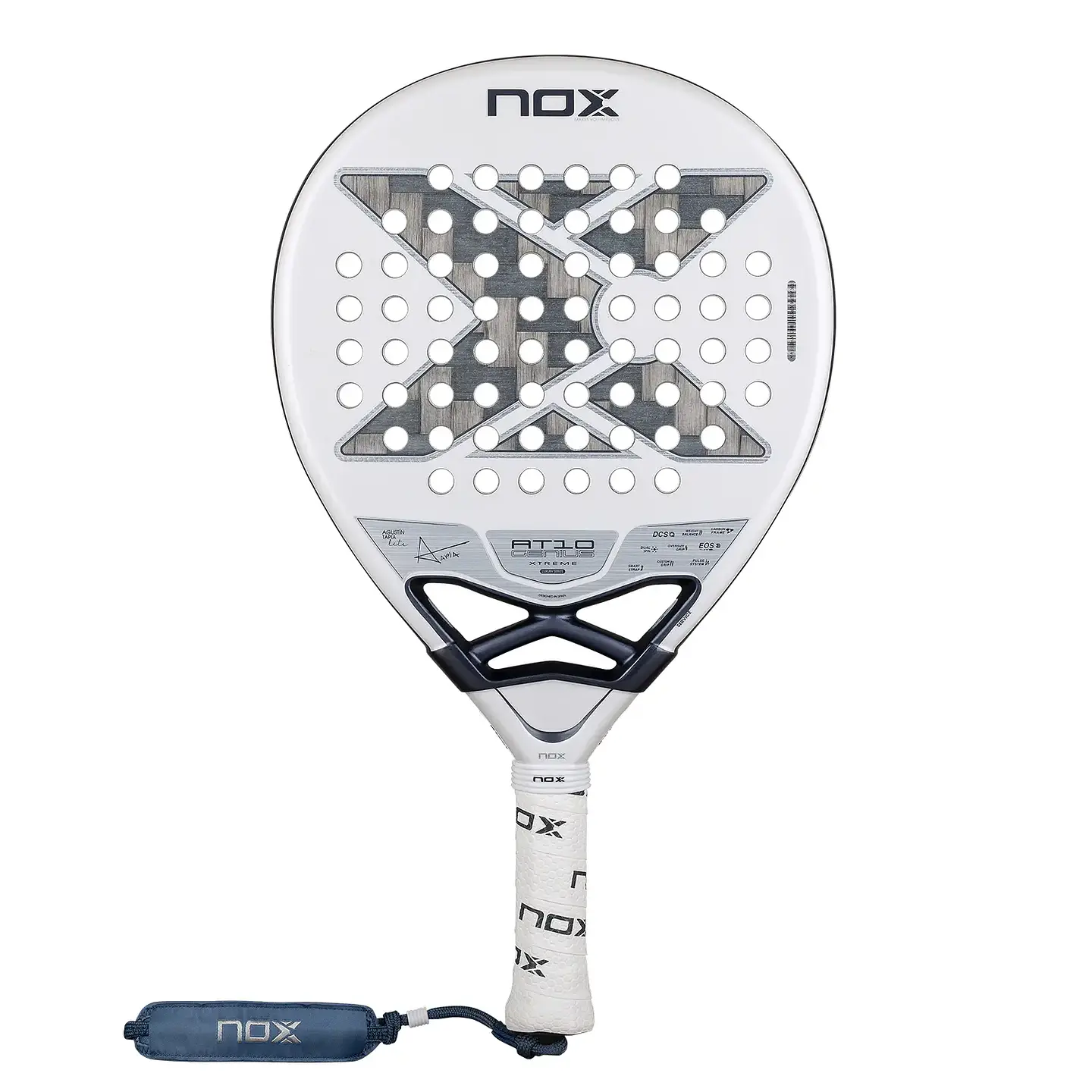 Pala de pádel Nox AT10 Genius 12k Alum Xtreme Lite by Agustin Tapia 2026 1