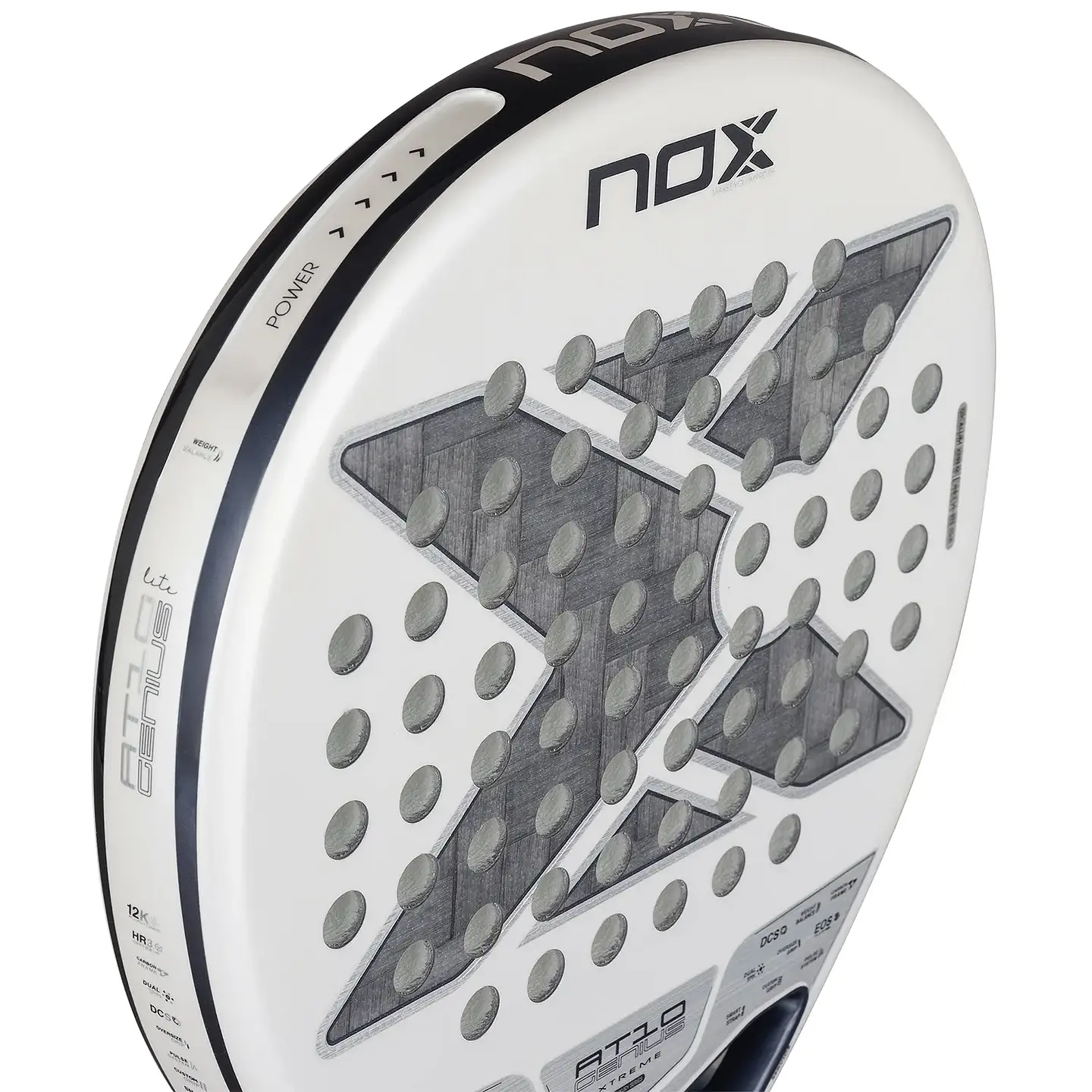 Pala de pádel Nox AT10 Genius 12k Alum Xtreme Lite by Agustin Tapia 2026 3