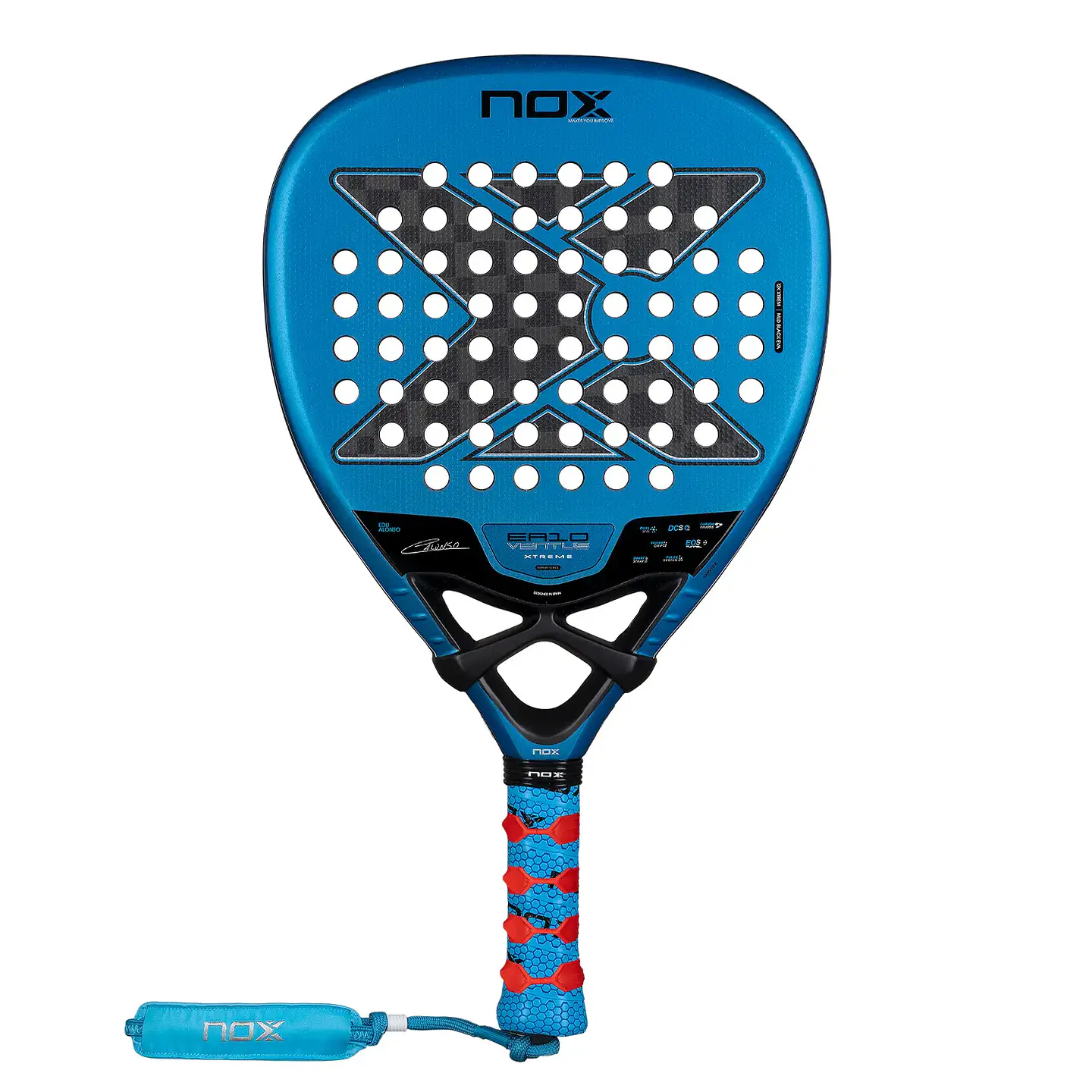 Pala de pádel Nox EA10 Ventus Attack 12k Xtreme by Edu Alonso 2026 4