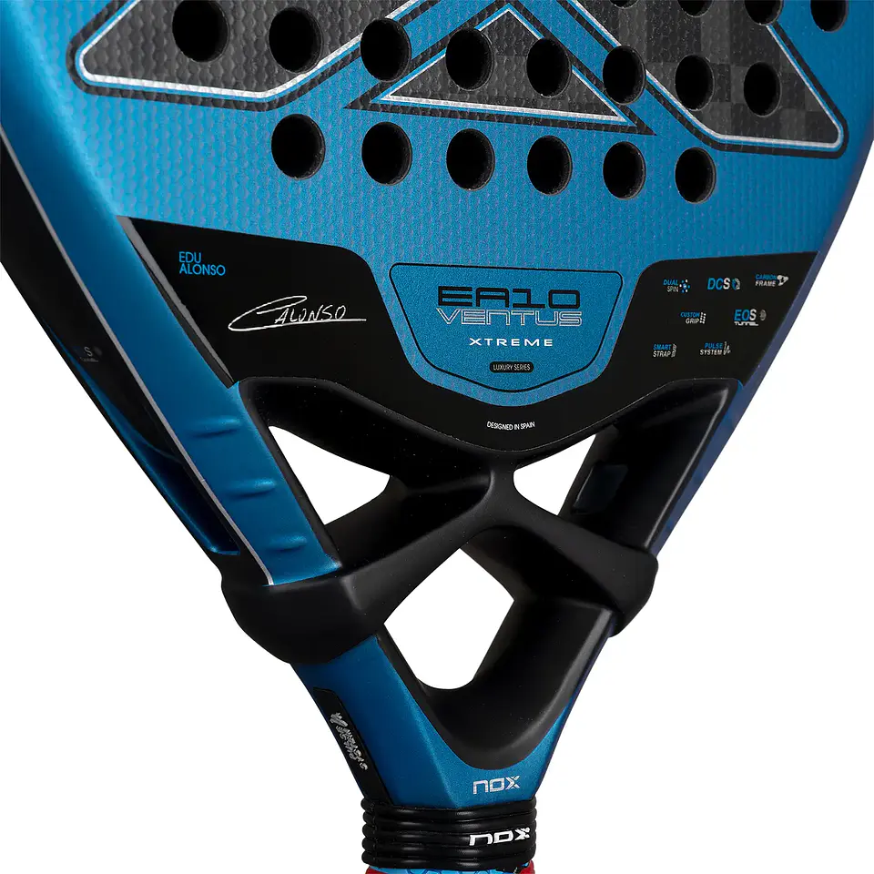Pala de pádel Nox EA10 Ventus Attack 12k Xtreme by Edu Alonso 2026 10