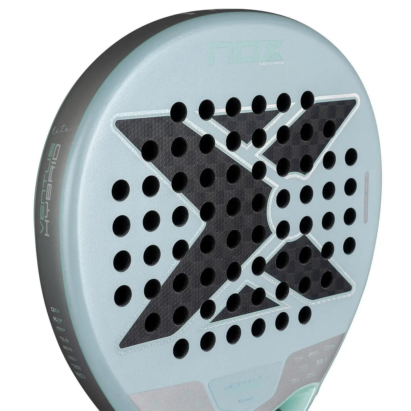 Pala de pádel Nox Ventus Hybrid 12K LITE	12K 2026 3