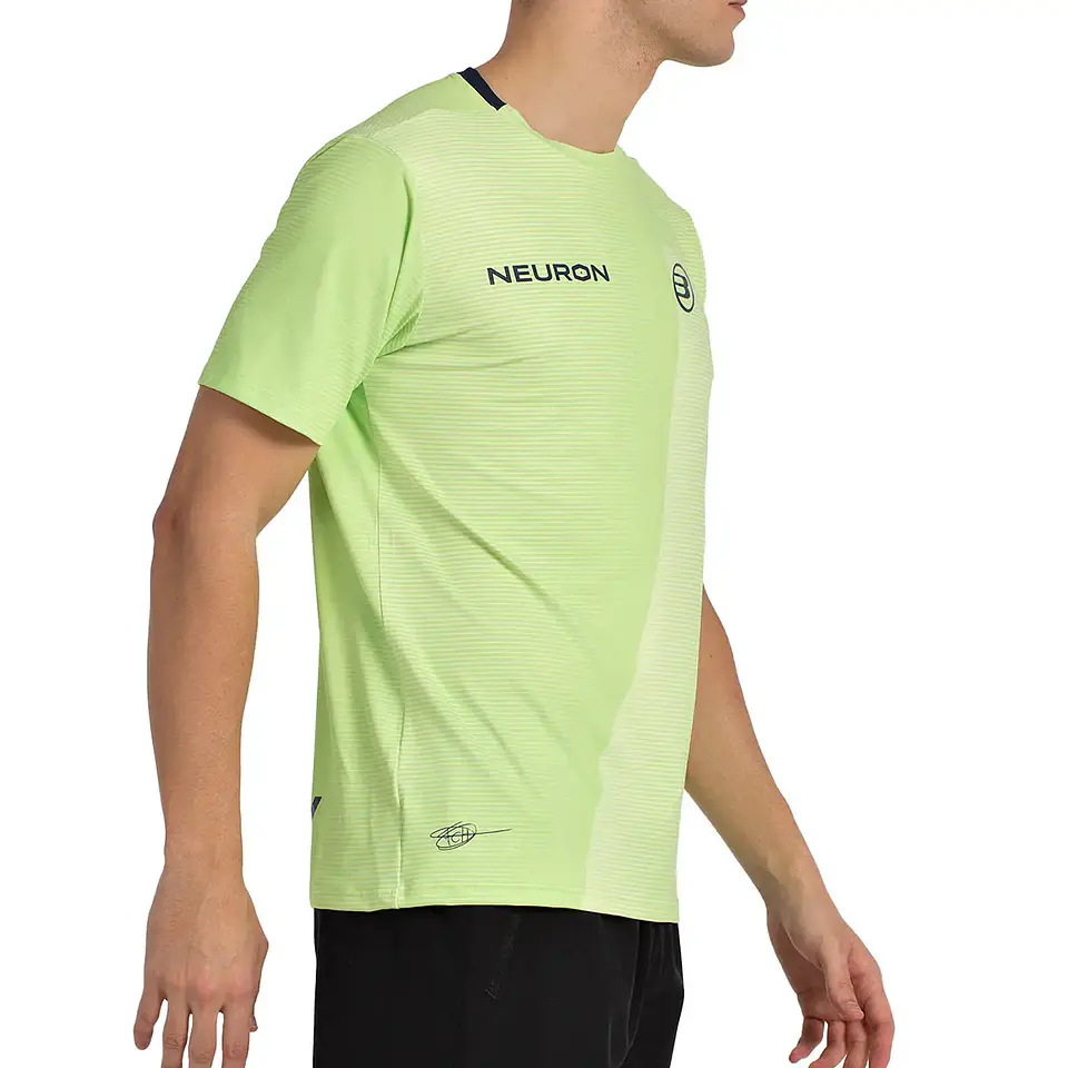 Bullpadel Camiseta Chingotto 25I Limon 2