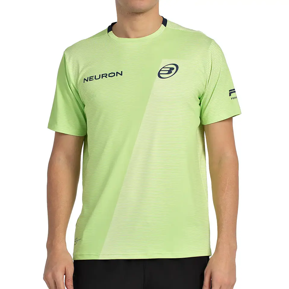 Bullpadel Camiseta Chingotto 25I Limon 1