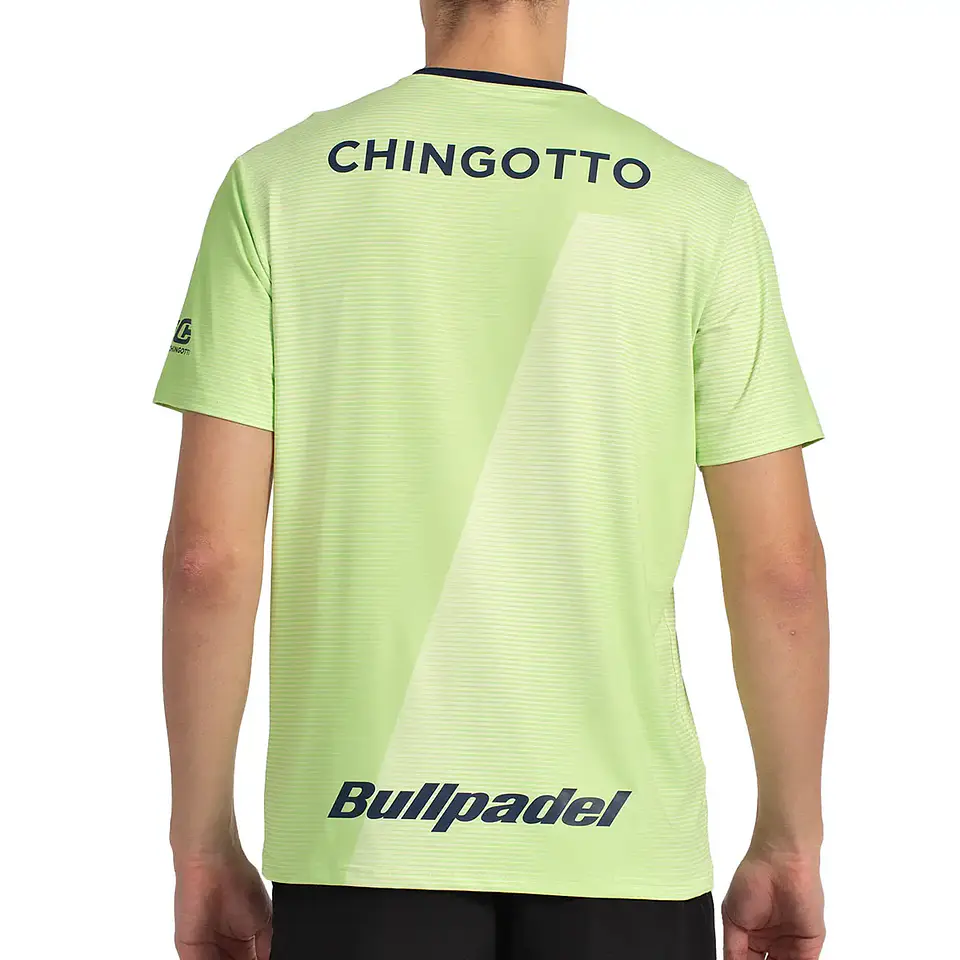 Bullpadel Camiseta Chingotto 25I Limon 3