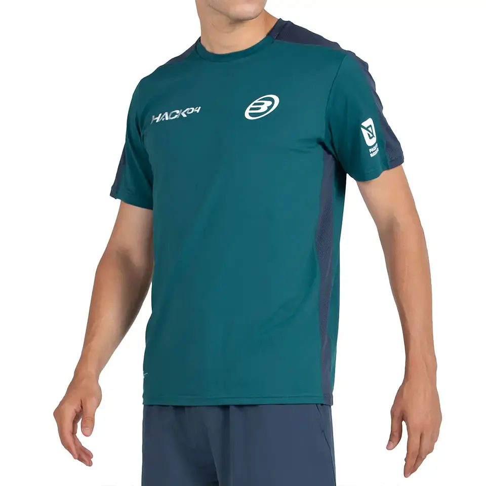 Bullpadel Camiseta Paquito Navarro 25I Verde Oscuro 2