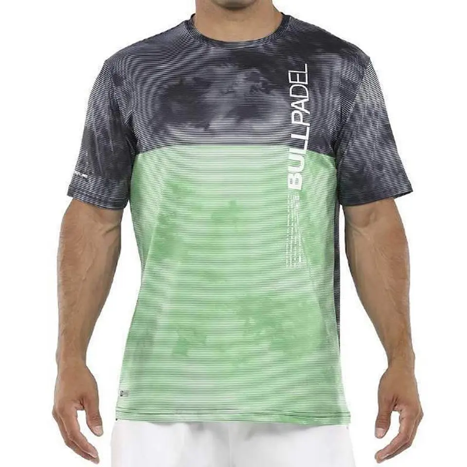 Bullpadel Camiseta Mitu Verde Acido 1