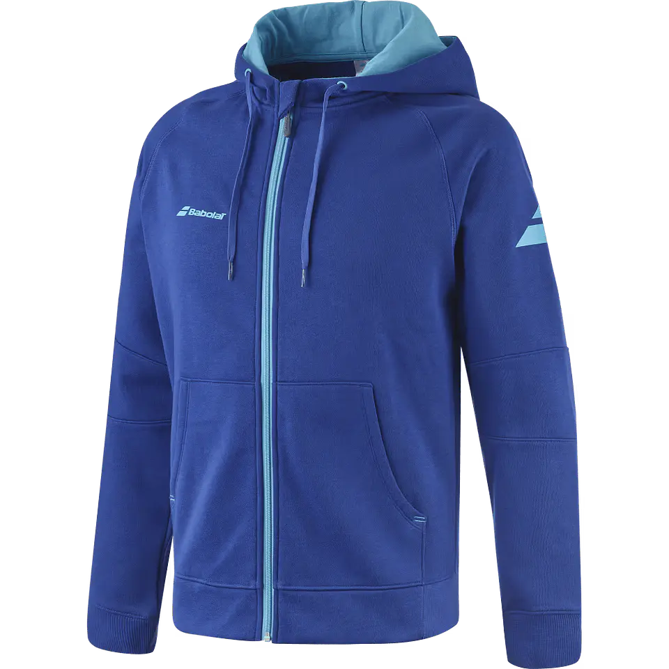 Exercise Hood Jacket Hombre Azul 2