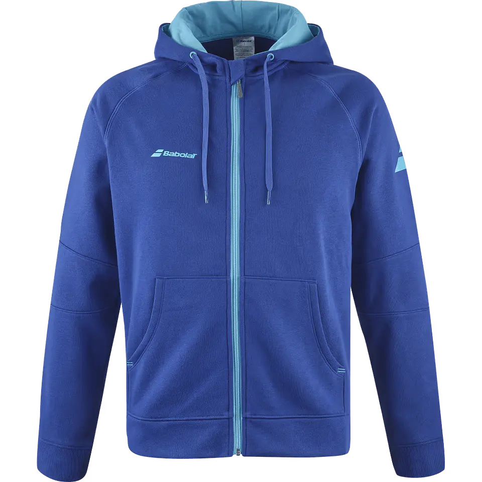 Exercise Hood Jacket Hombre Azul 1