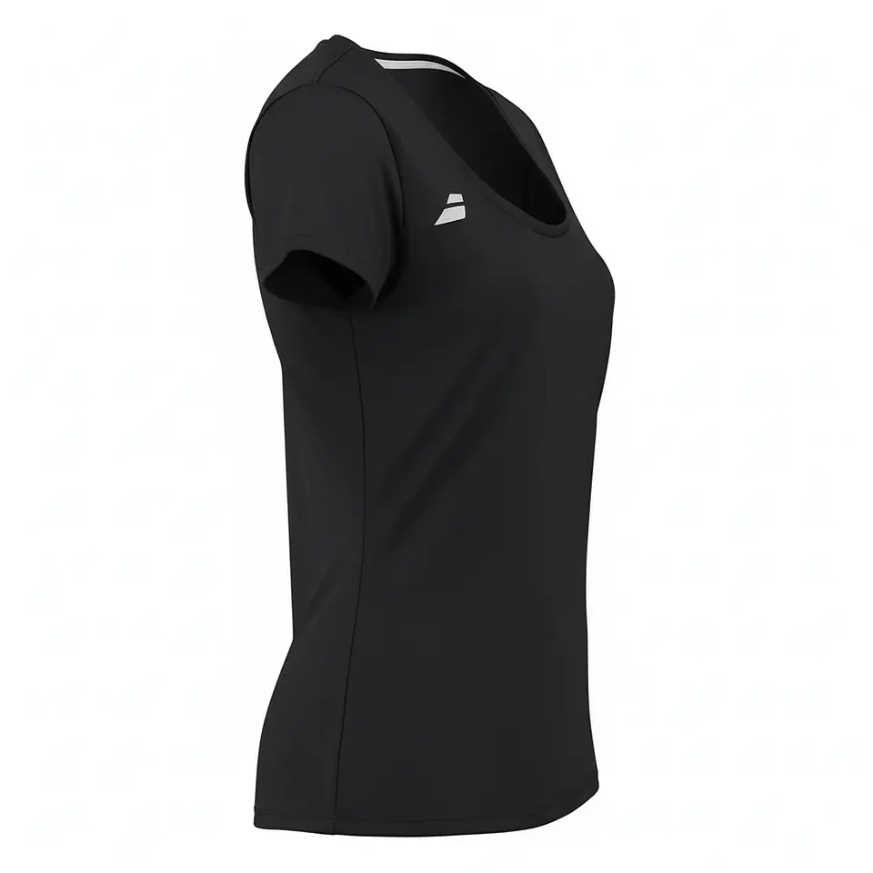 Polera Babolat Play Cap Sleeve Top Negra 2