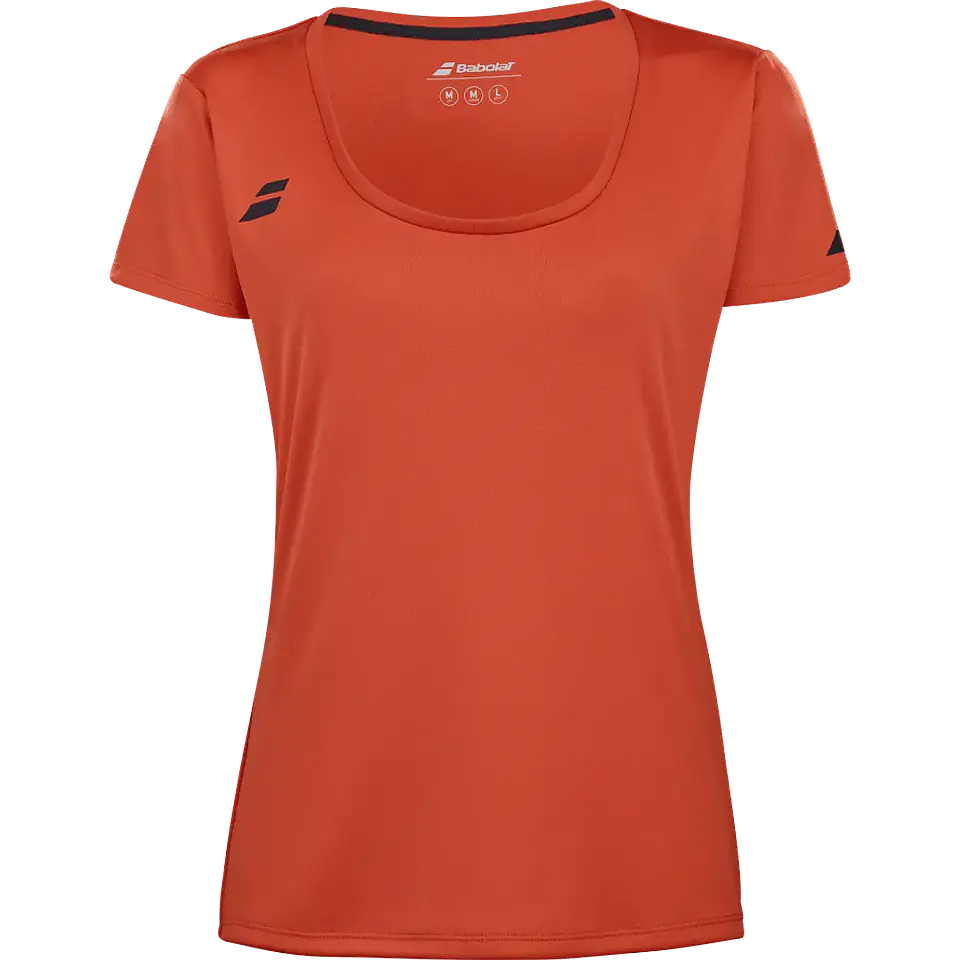 Polera Babolat Play Cap Sleeve Top Rojo 1