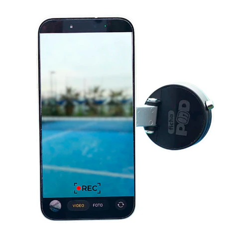 Fichapod soporte de celular para padel