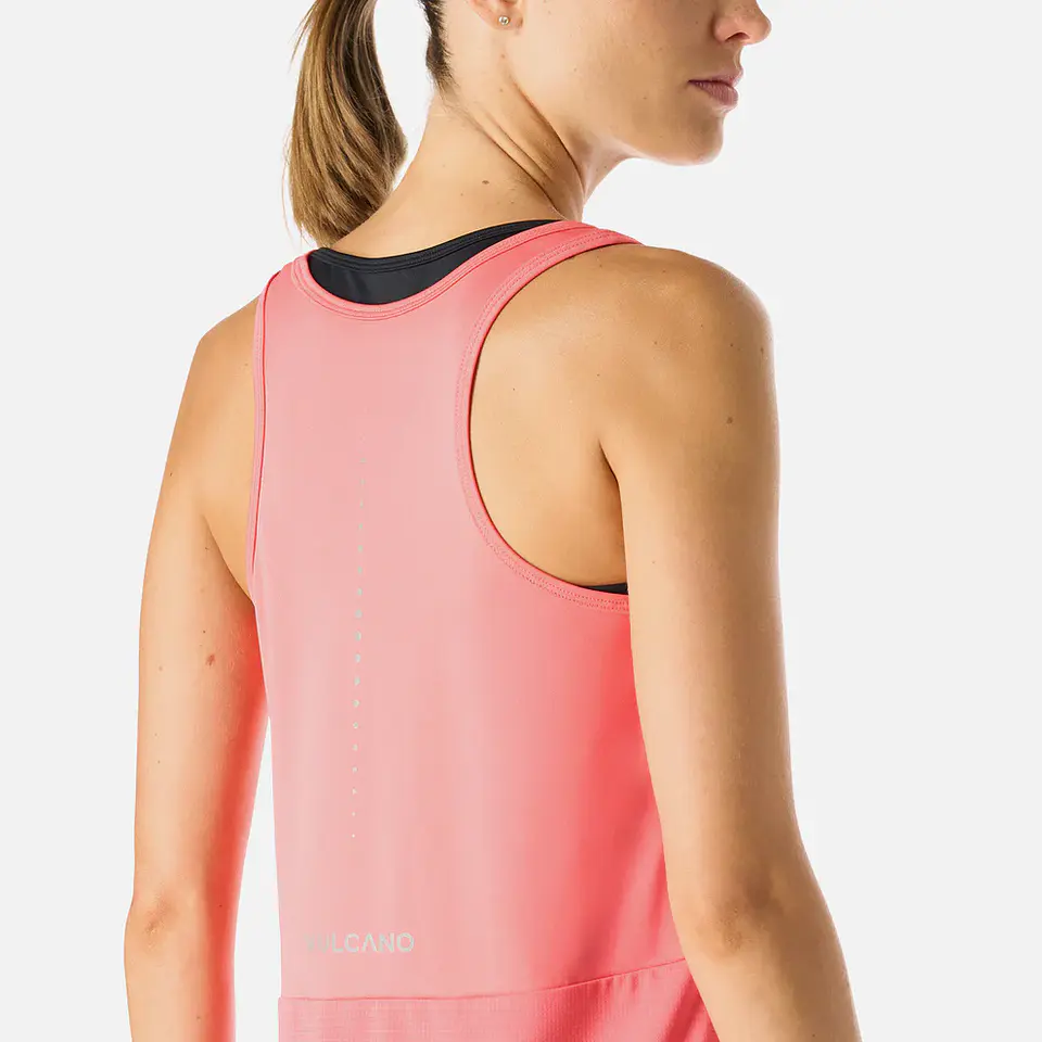 Vulcano Built to muve Tank Top Coral 8