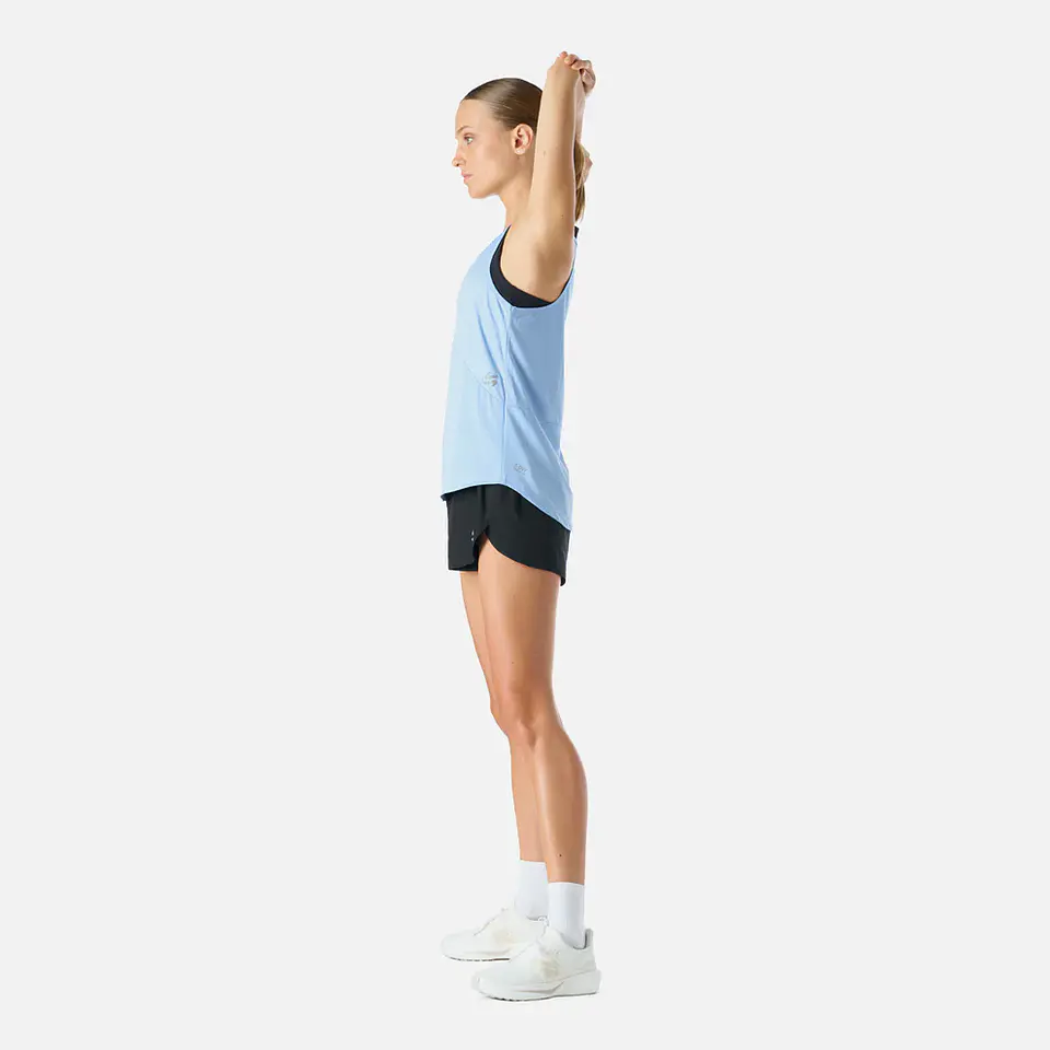 Vulcano Built to move Tank Top Celeste 3