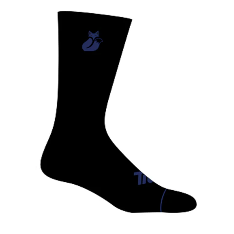 Calcetin Crew D4 Tilki Lehinde Black Blue M25W