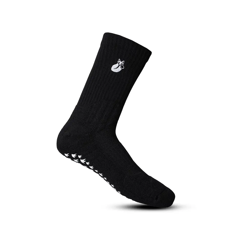 Calcetin Antideslizante 2.0 Tilki Lehinde Black White M26S 1