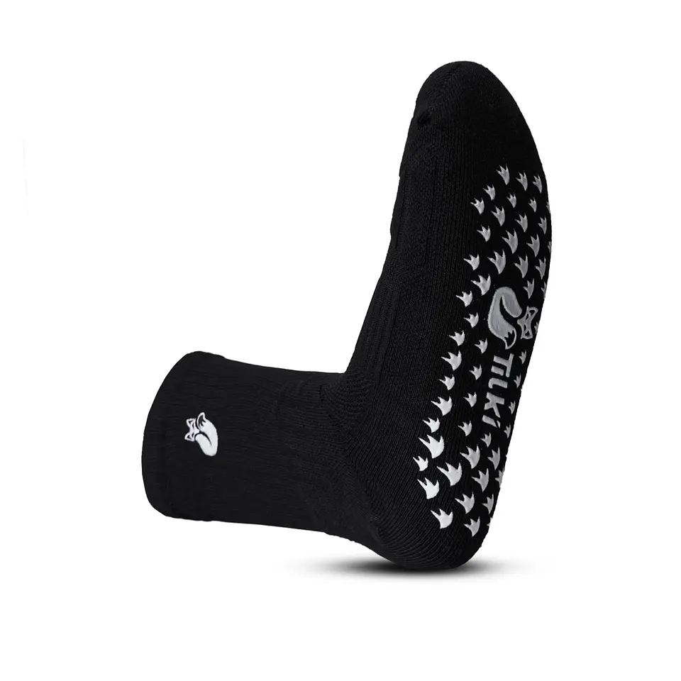 Calcetin Antideslizante 2.0 Tilki Lehinde Black White M26S 3