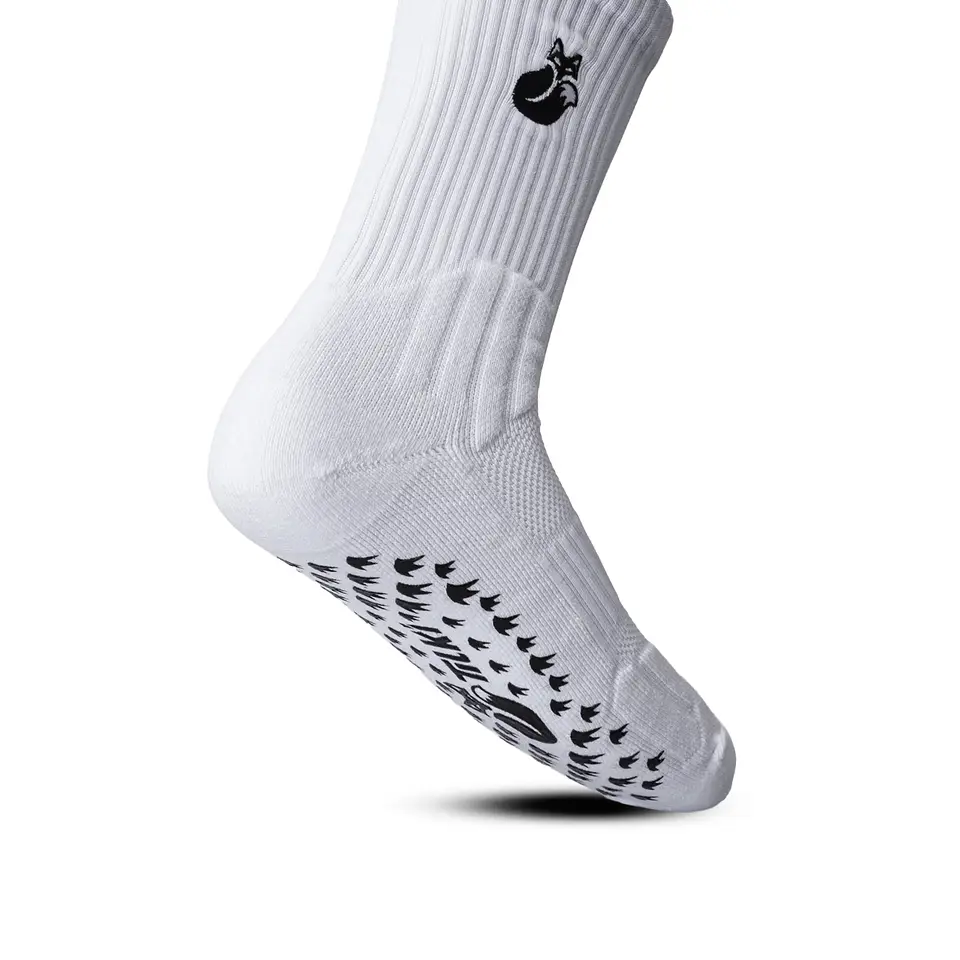 Calcetin Antideslizante 2.0 Tilki Lehinde White Black M26S 3