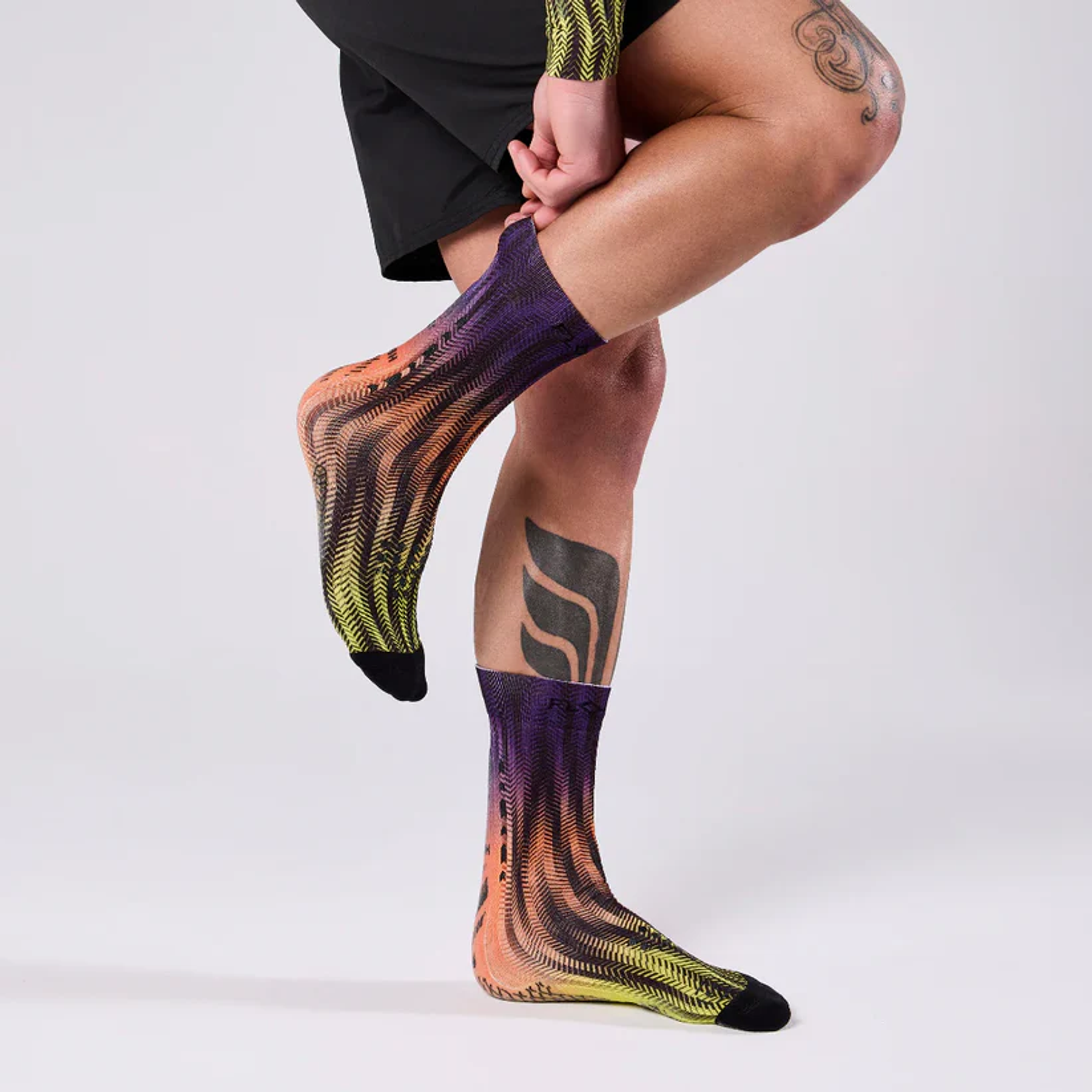 Floky Calcetín S-Mash 3D White