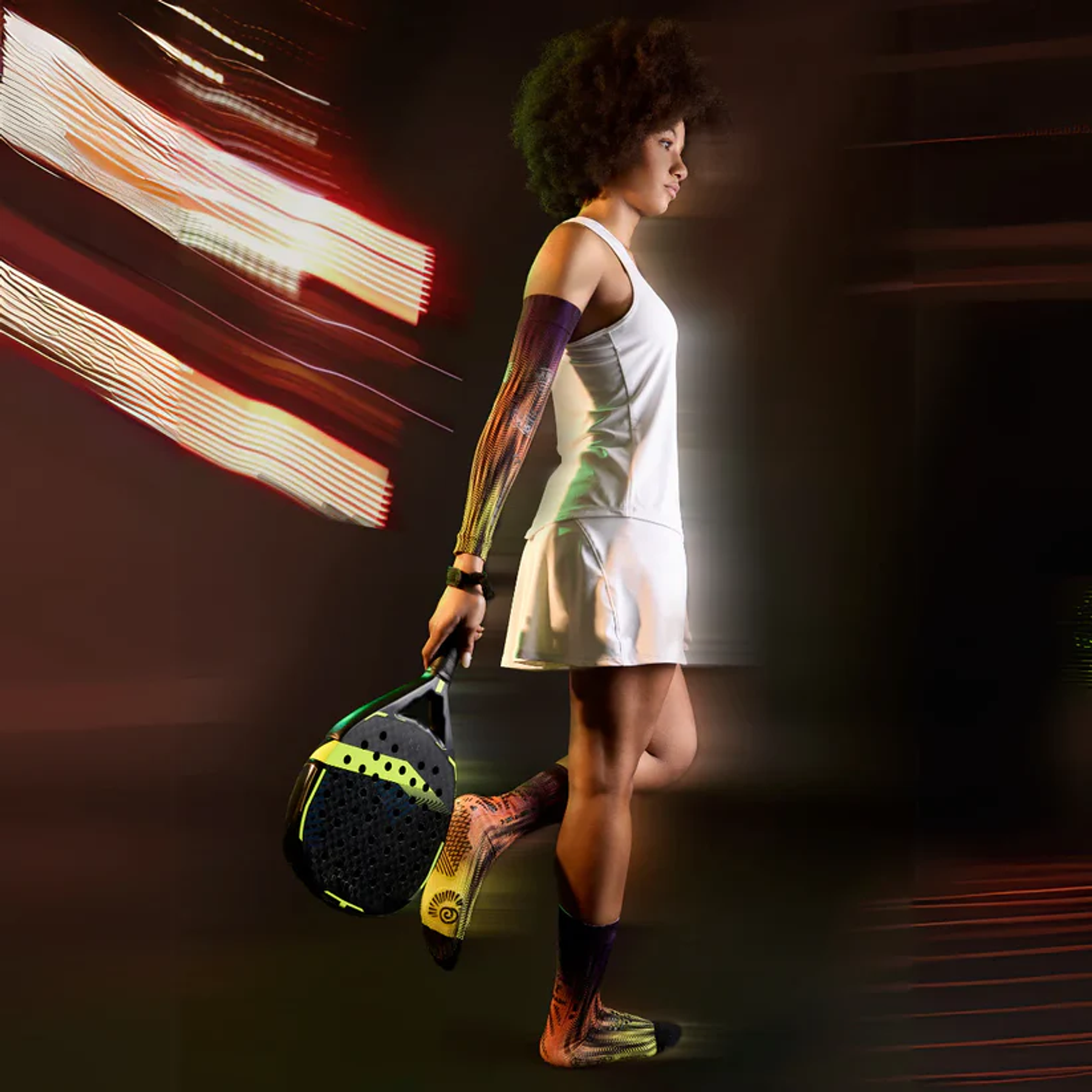 Floky Calcetín S-Mash 3D White