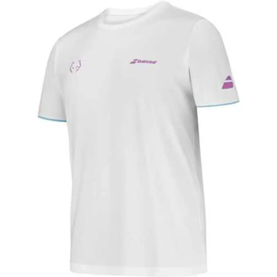 Babolat Polera Crew Neck Lebron Blanco 2