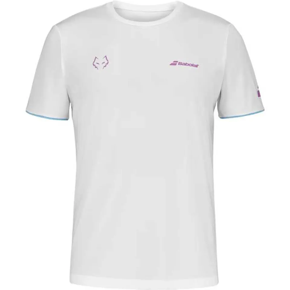 Babolat Polera Crew Neck Lebron Blanco 1