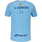 Babolat Polera Crew Neck Lebron Azul Claro - Miniatura 3