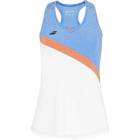 Babolat Polera Play Mujer Tank Top Blanco Azul