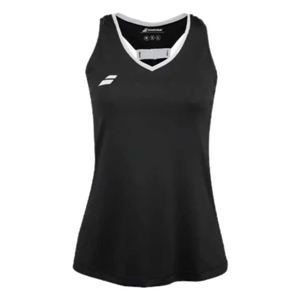 Babolat Polera Play Mujer Tank Top Negro 1
